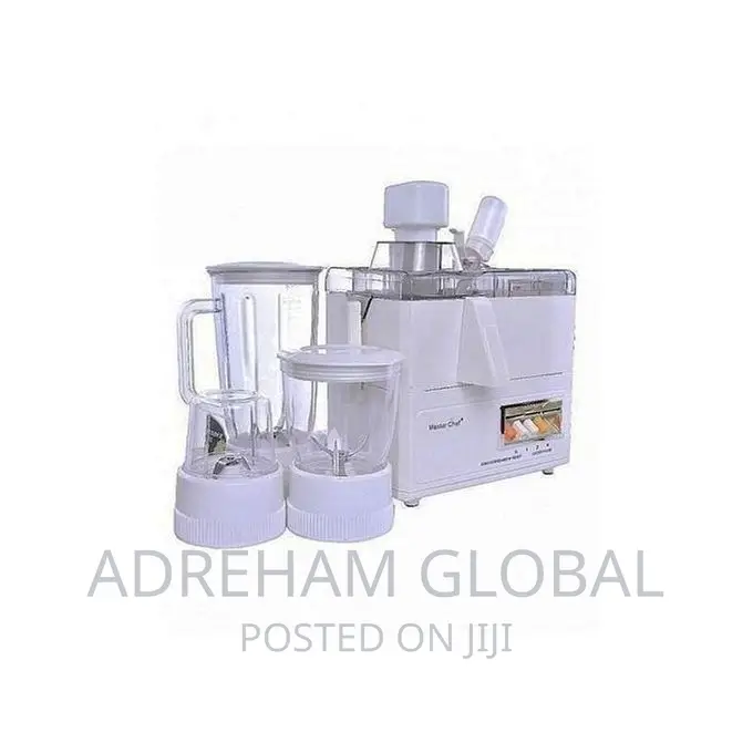 Master Chef 4 in 1 Juicer-Blender-Grinder-Mill 350w Motor