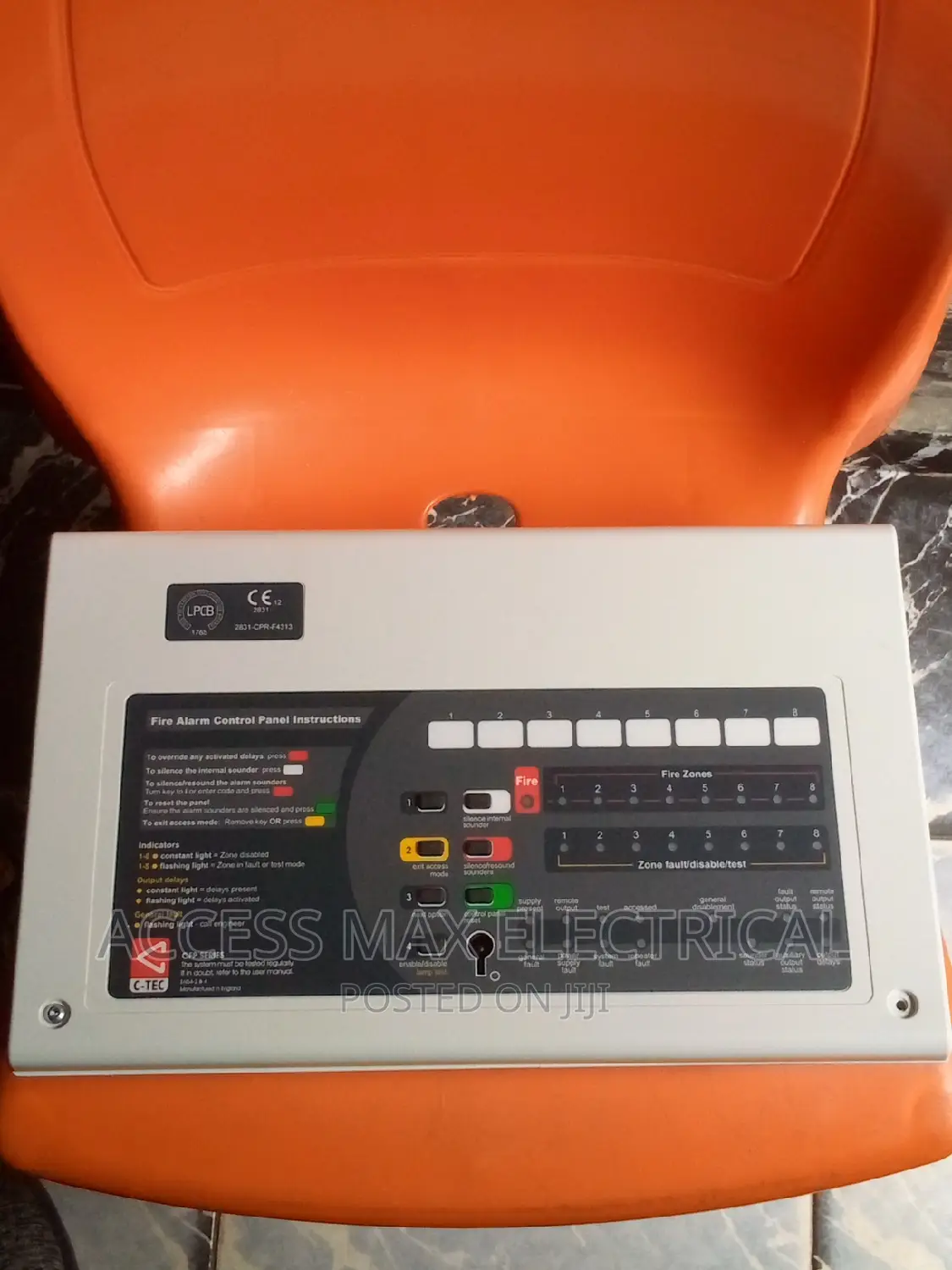 Plastic 4 Zone Control Panel