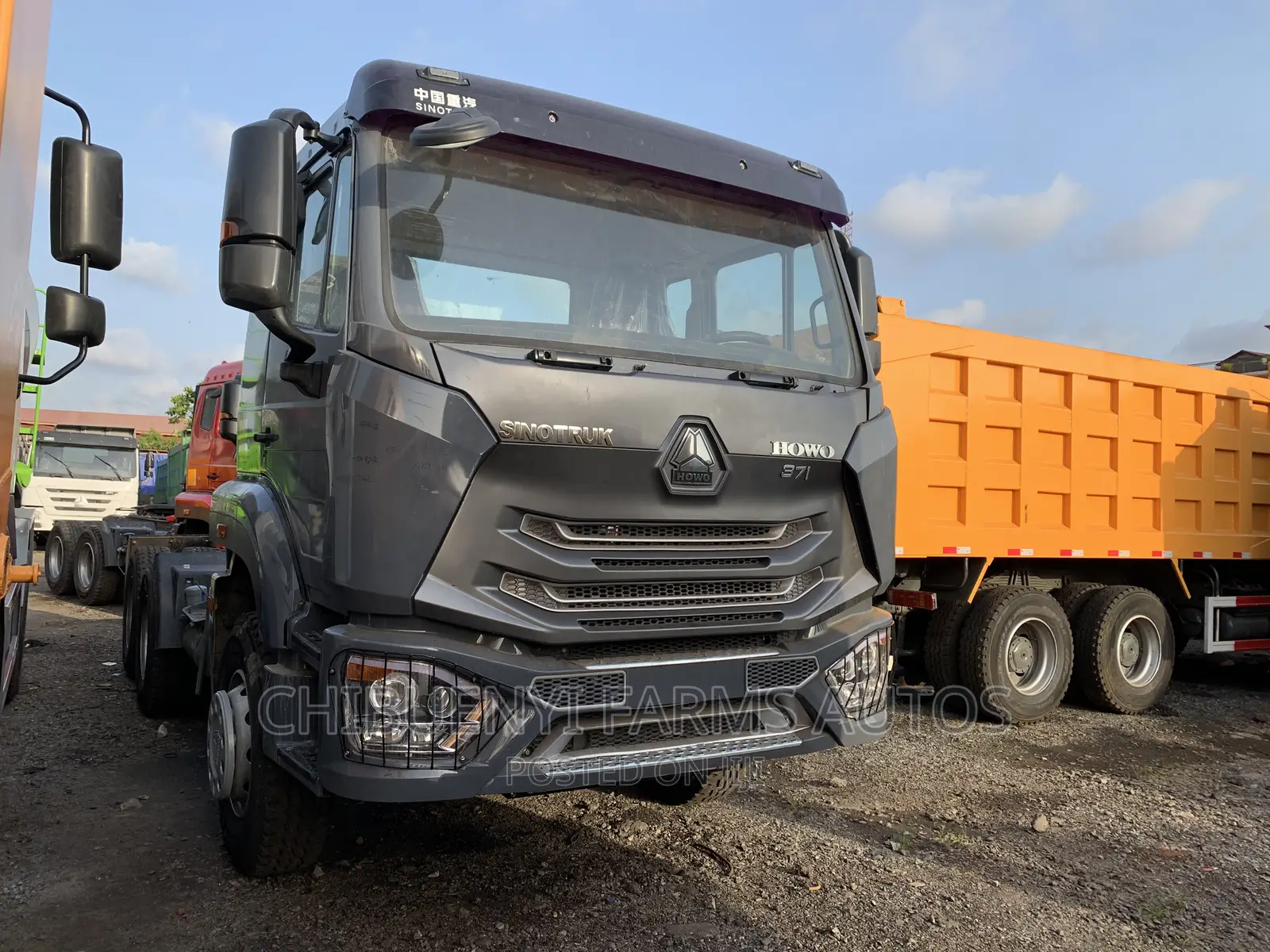 Howo 371 - Trailer-Head (10 Tyres )