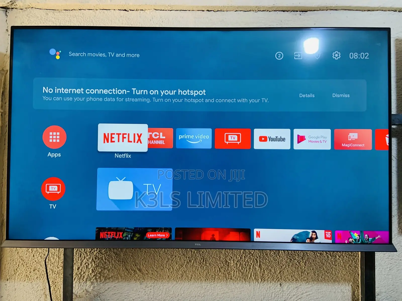 TCL 55inch Android Tv
