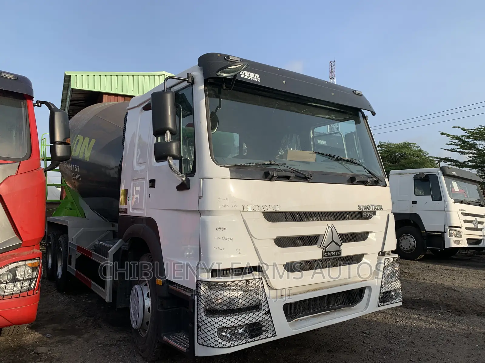 Howo 375 Concrete Mixer 2015 White