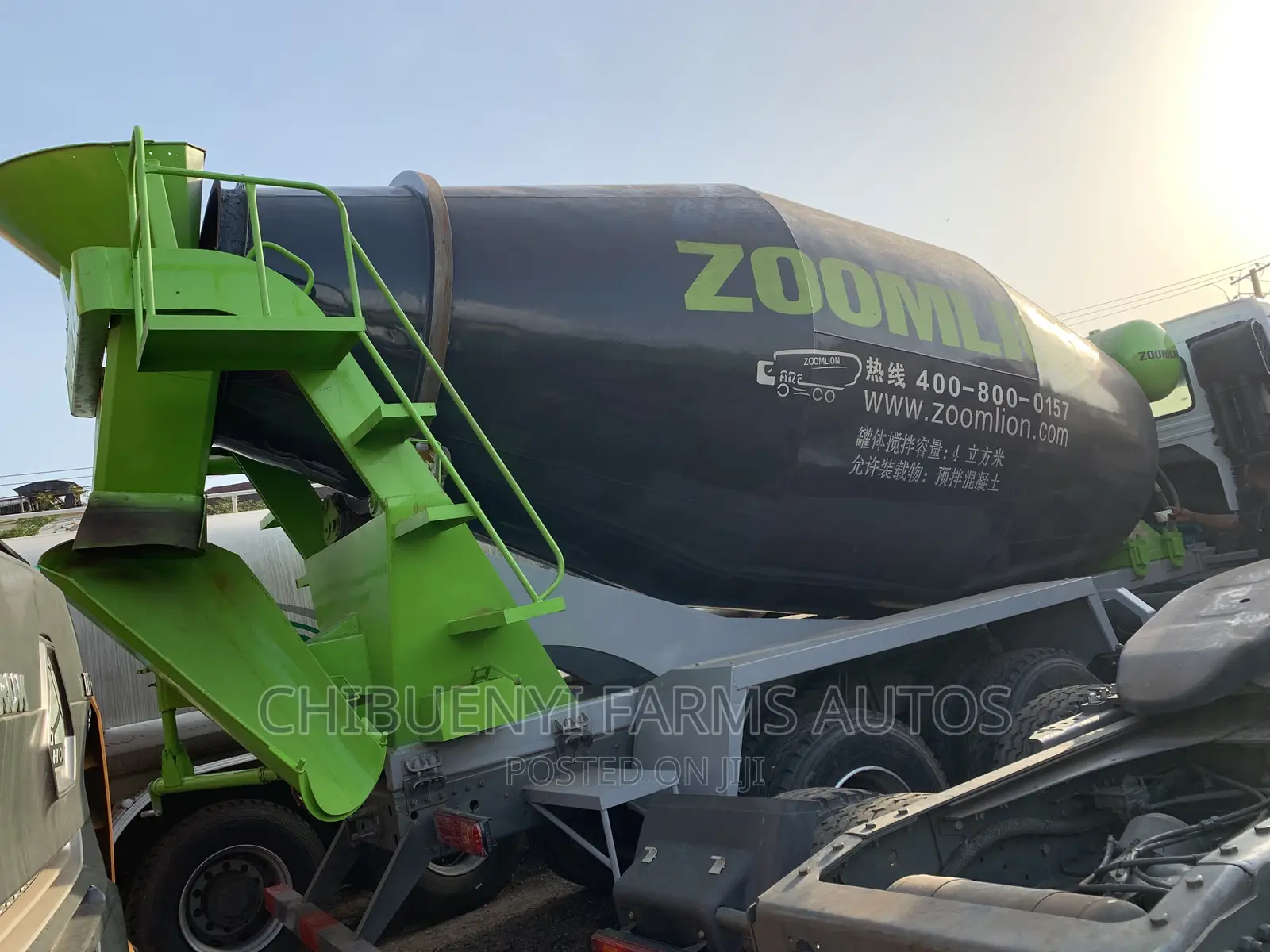Howo 375 Concrete Mixer 2015 White