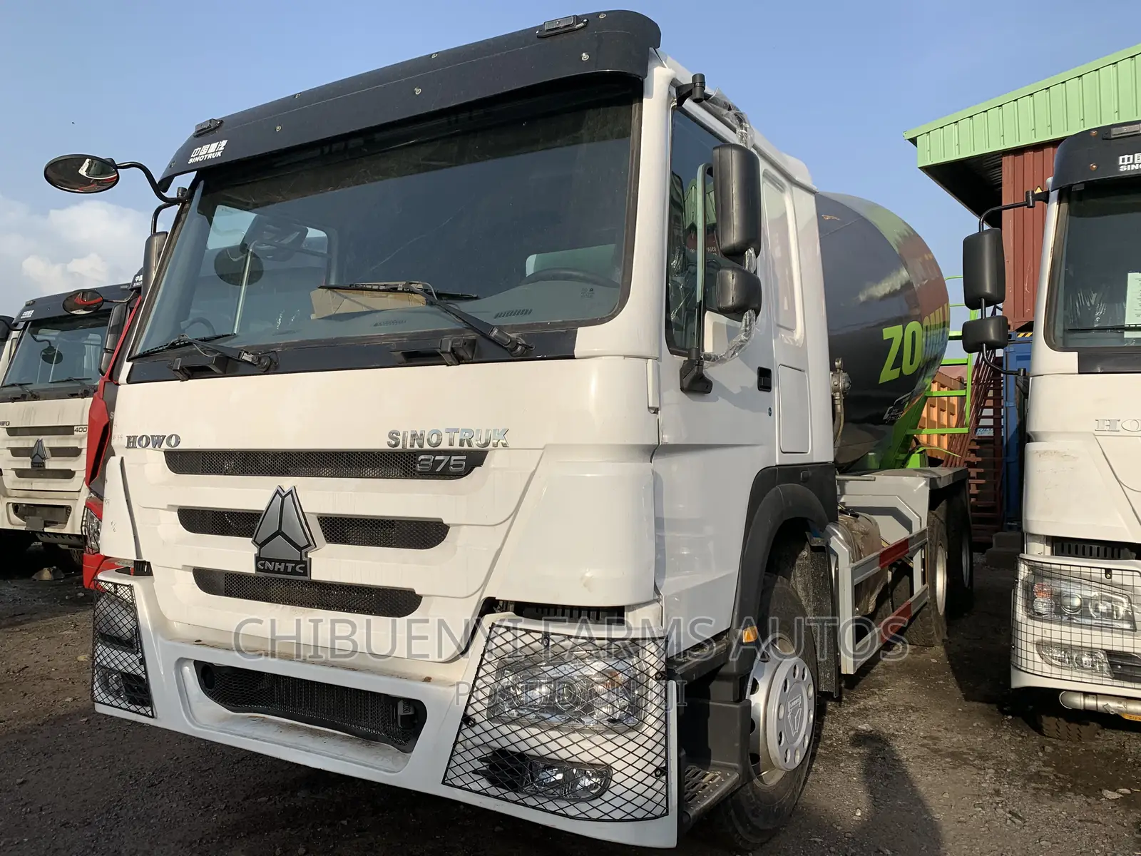 Howo 375 Concrete Mixer 2015 White