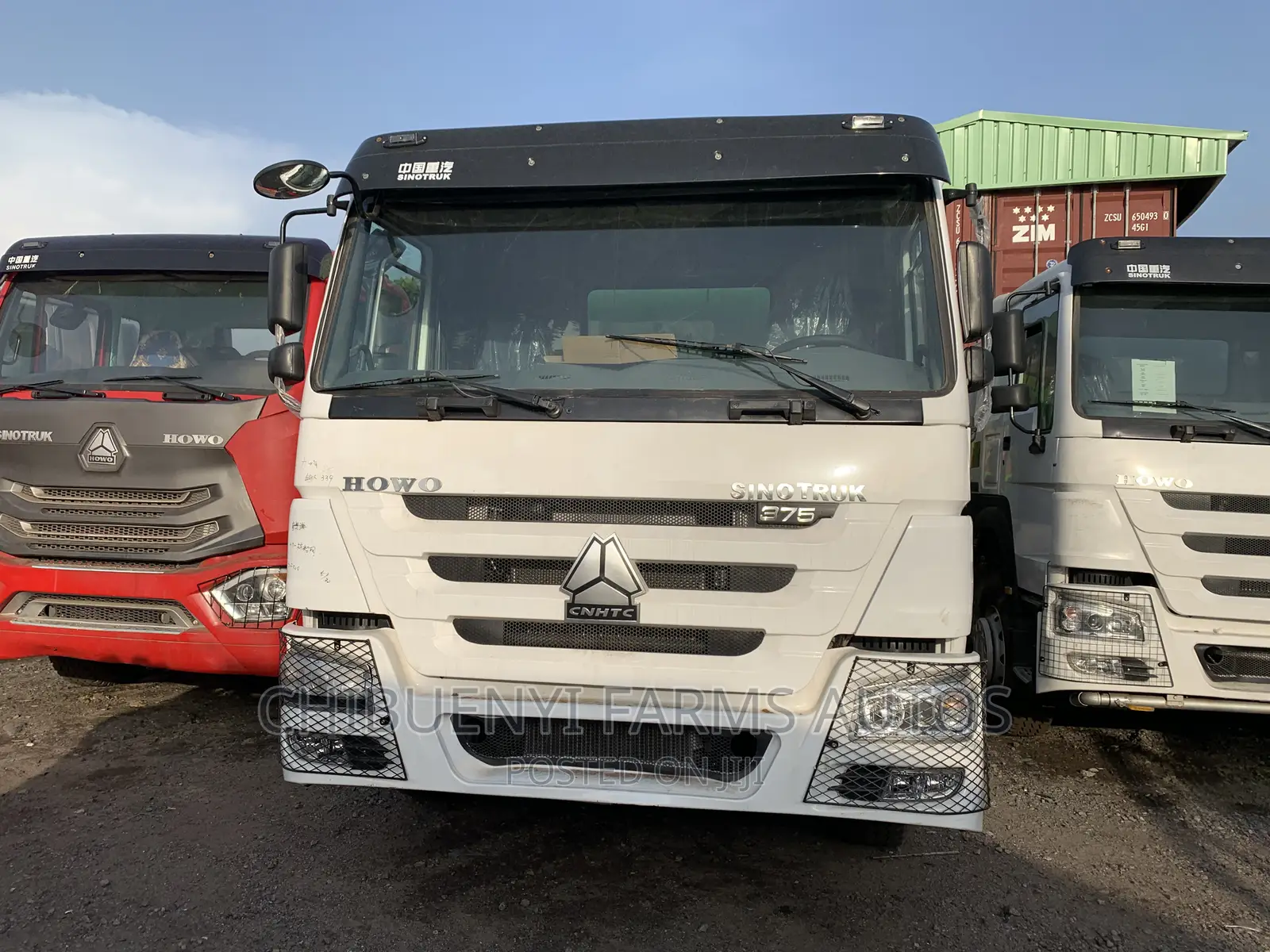 Howo 375 Concrete Mixer 2015 White
