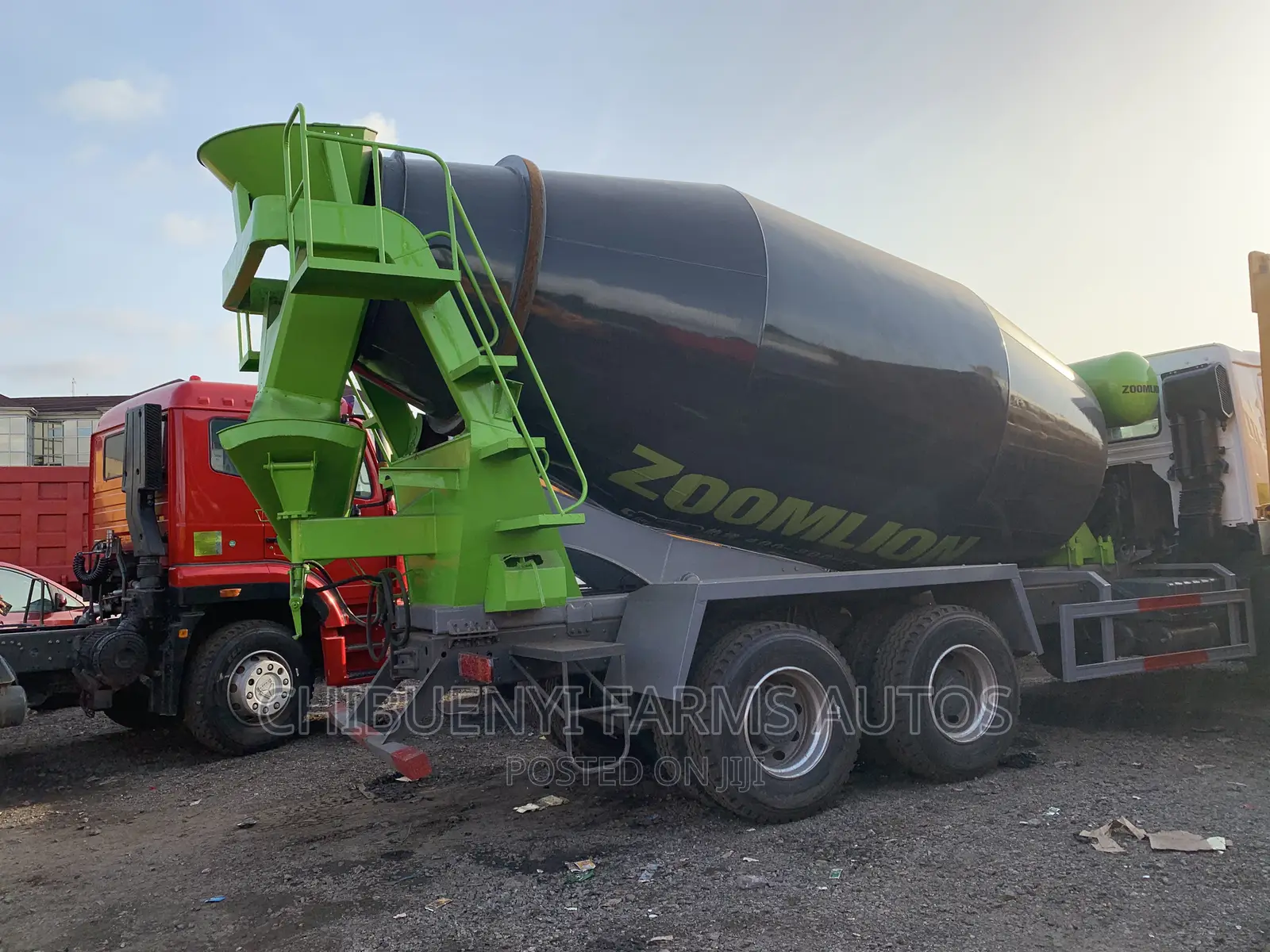 Howo 375 Concrete Mixer 2015 White