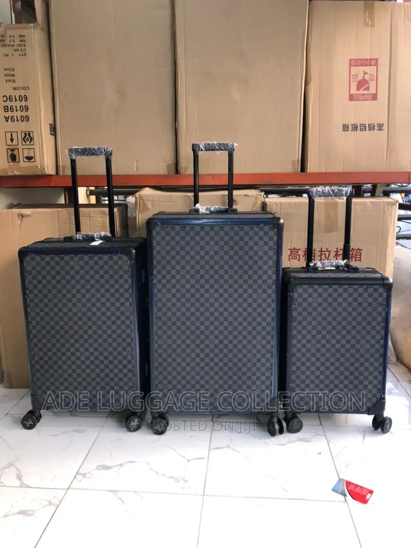 Christian Dior Louis Vuitton Light Metal Luggage 3in1