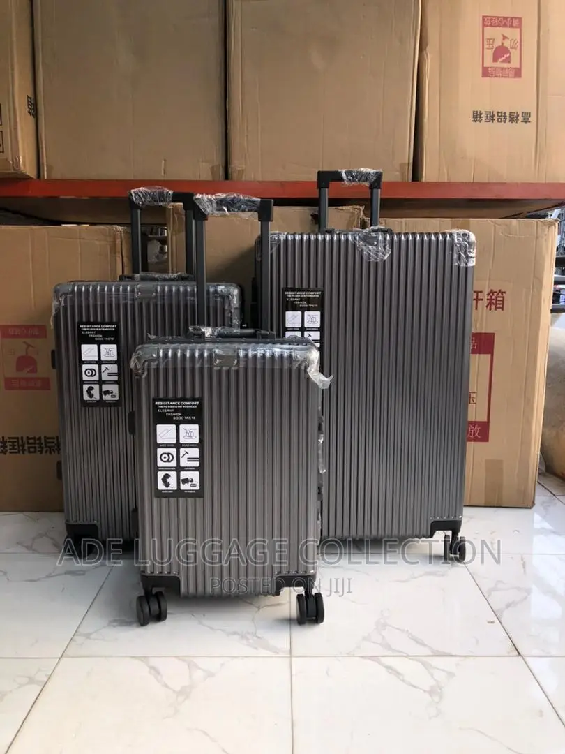 Aluminum Metal Trolling 3in1 Luggage .
