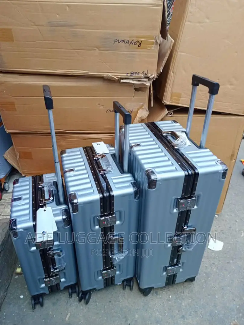 Aluminum Metal Trolling 3in1 Luggage .
