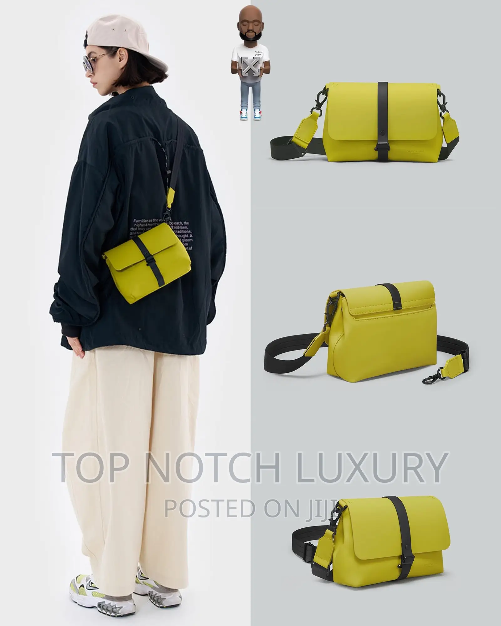 Original All Gaston Luga Bags Luxury Cross Bag Unisex