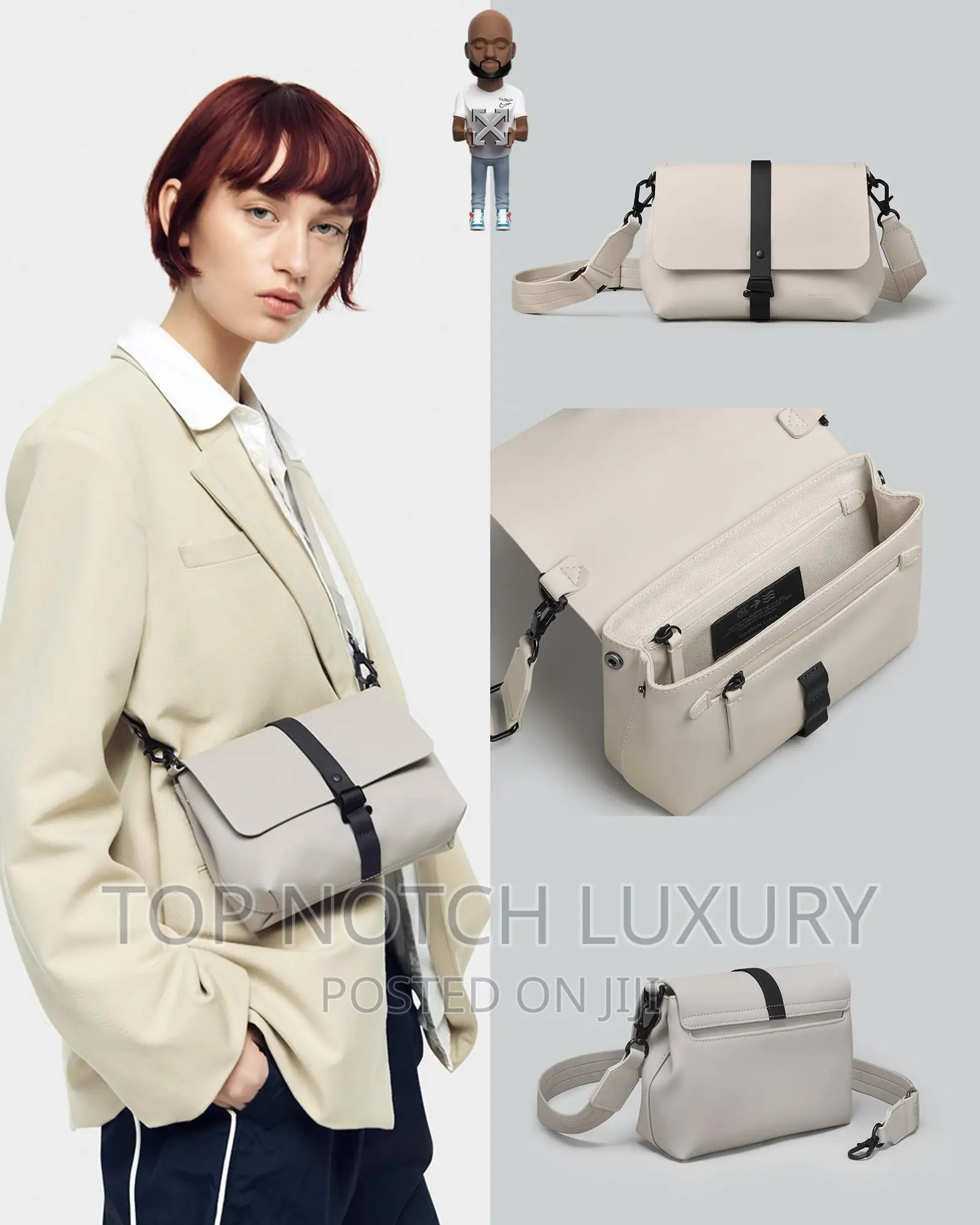 Original All Gaston Luga Bags Luxury Cross Bag Unisex