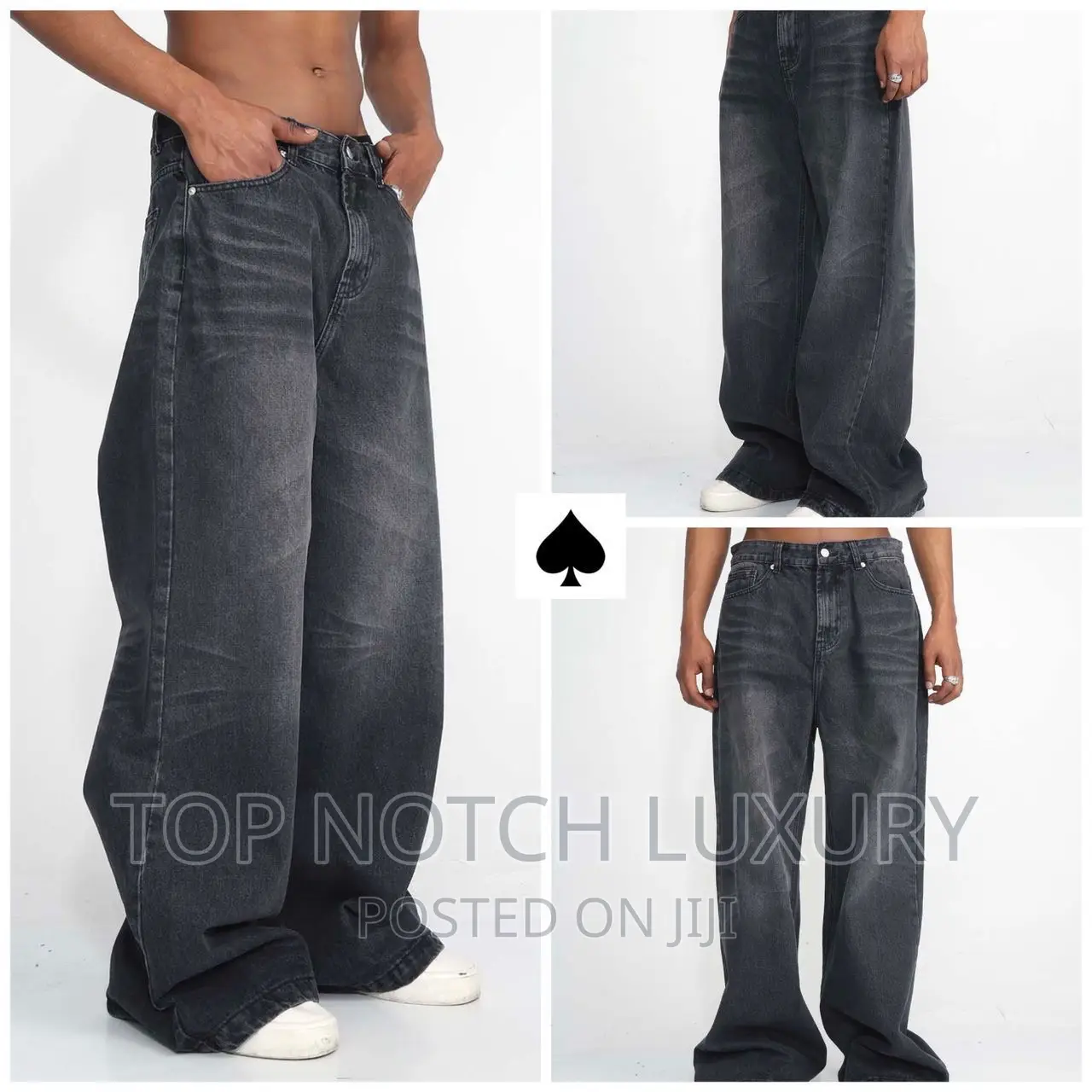 Original Denim Designer High Quality Baggy Jeans