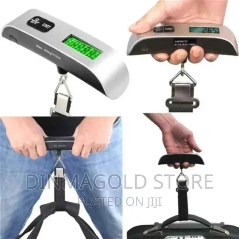 110lb/50kg Portable Digital Luggage Scale