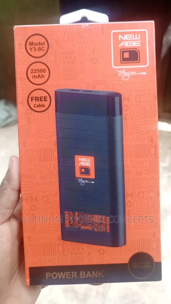 22500mah New Age Power Bank