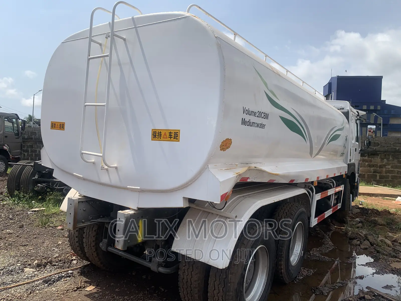 Foreign Used Howo Truck Water Tanker.