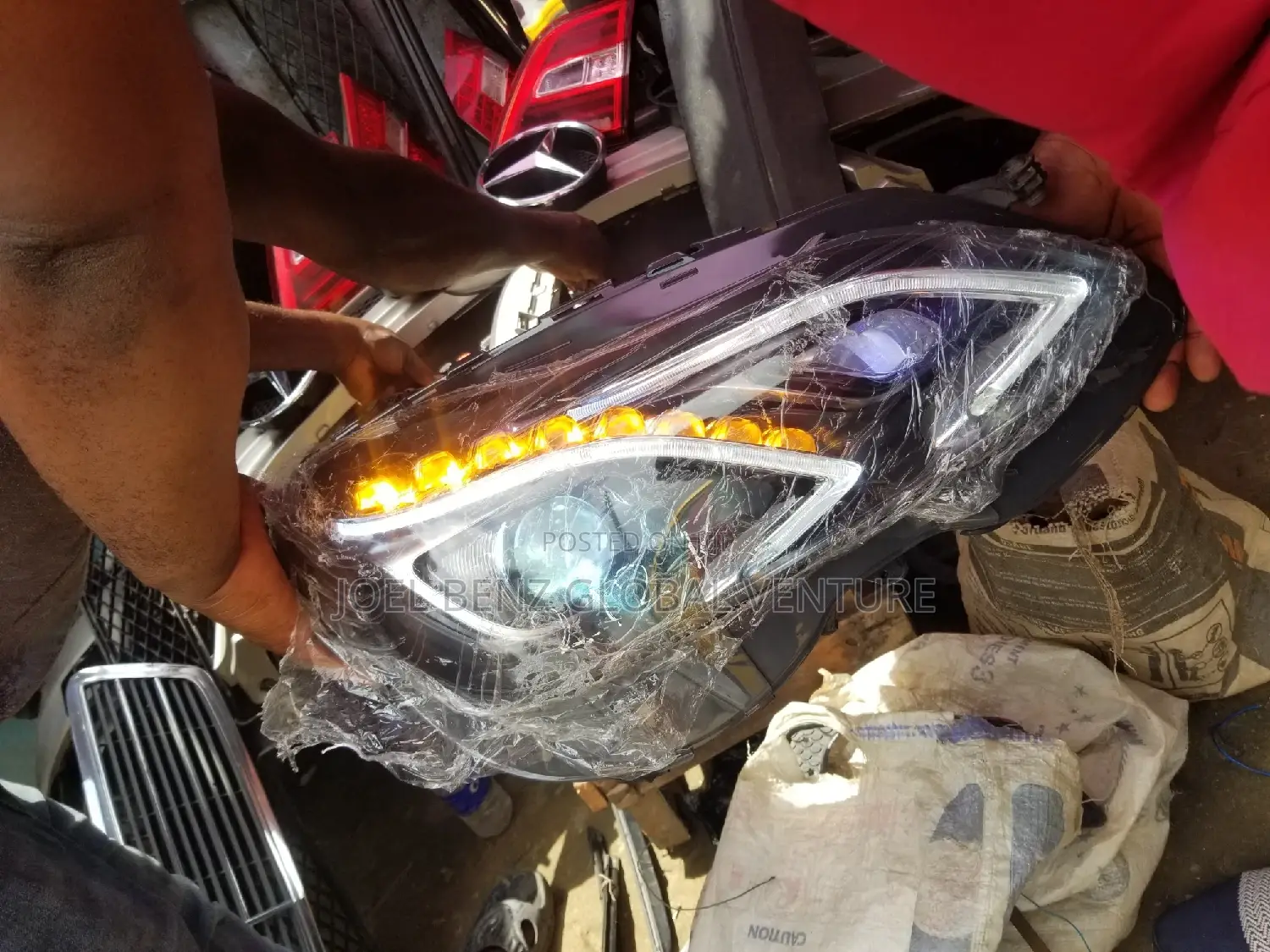 E350 2014 Led Set Of Headlights