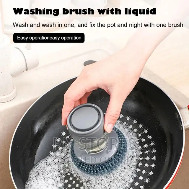 Scrubbing Brush for Cookware and Plates
