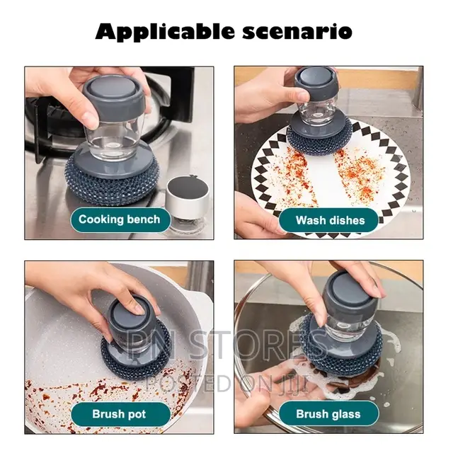 Scrubbing Brush for Cookware and Plates
