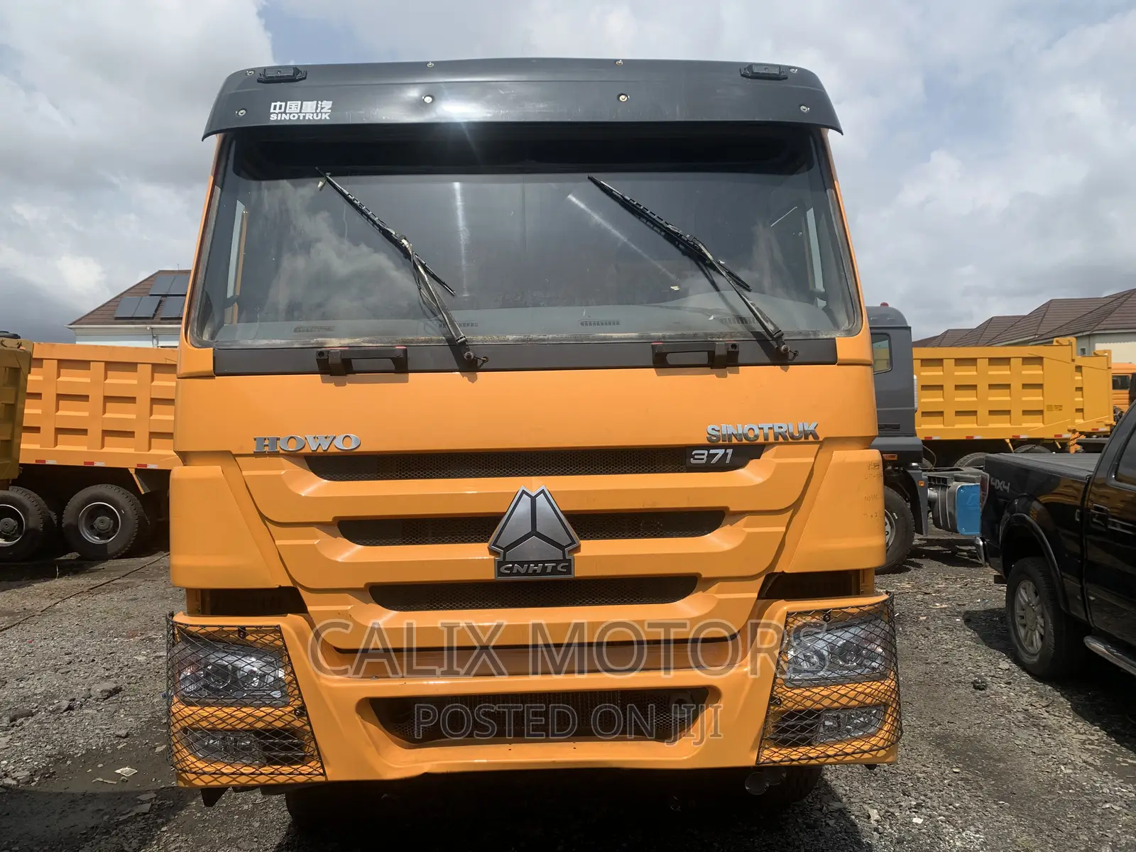 Foreign Used Howo Truck Tipper 371