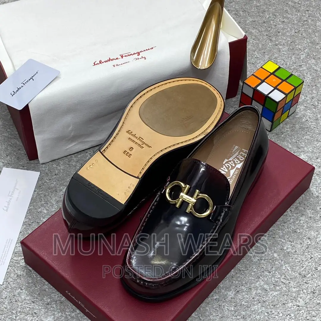 Italian Leather Salvatore Feragamo Shoe