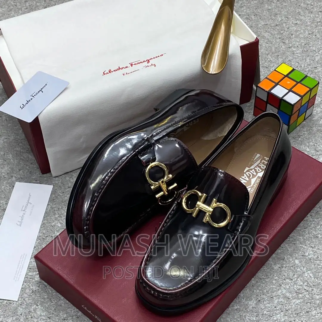 Italian Leather Salvatore Feragamo Shoe