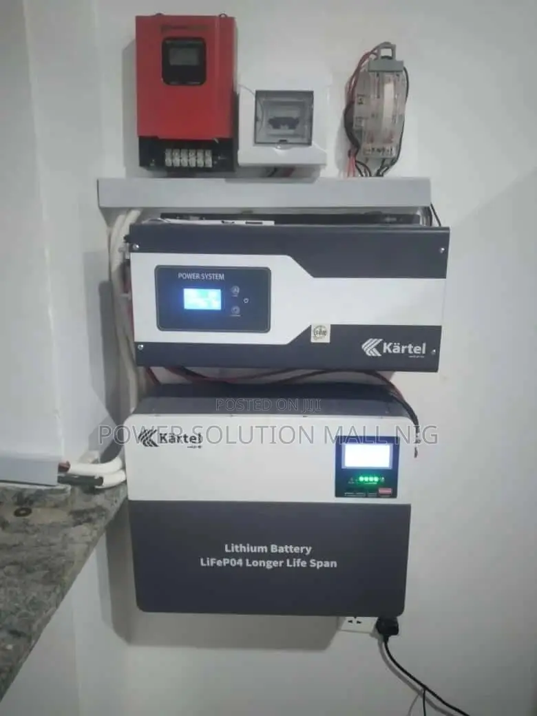 3.5kva Kartel Inverter With 5kwh Li-Ion Battery