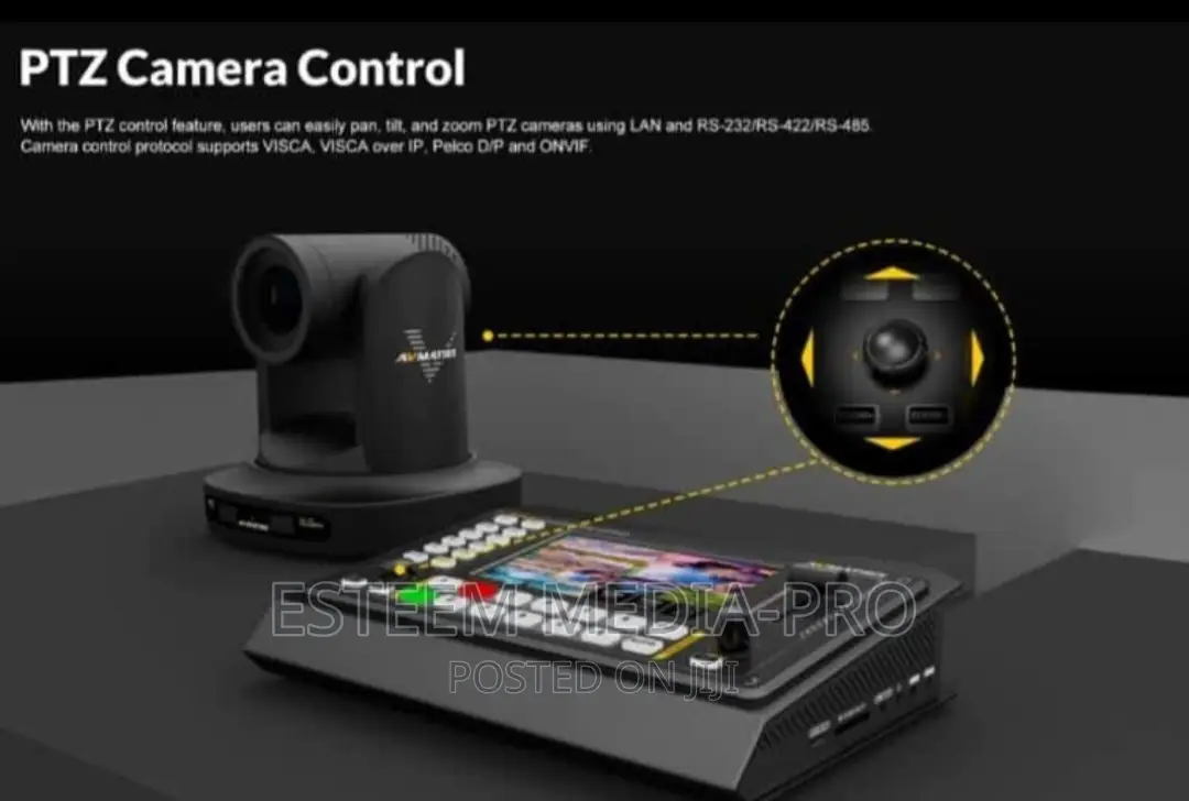 Avmatrix Shark S6 6ch, 4sdi 2 Hdmi Video Switcher, Monitor