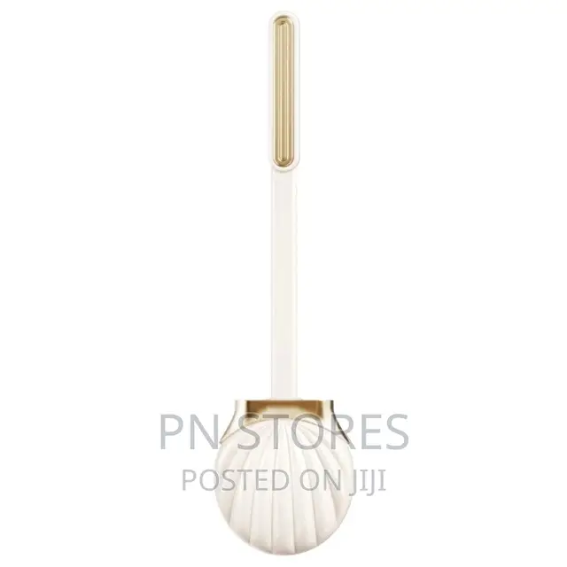Silicon Shell Shape Toilet Brush Wall Mounting