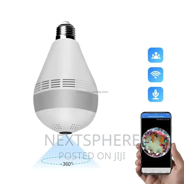 360° Panoramic Wifi IP Bulb With Fisheye Camera
Icsee App