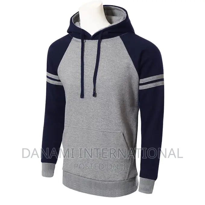 Danami Two-Toned Pullover Hoodie Sweatshirt