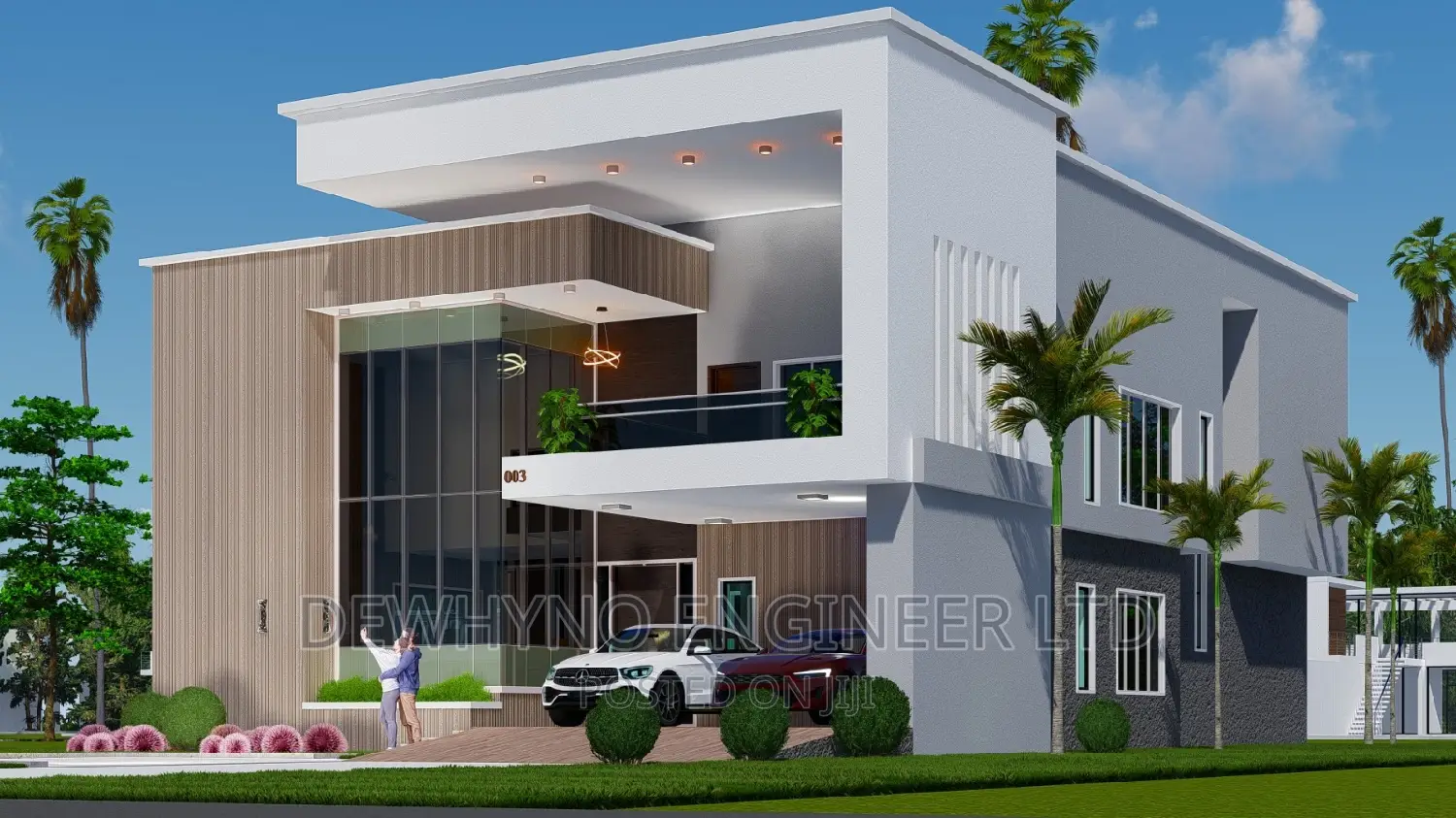 Design and Build of a 5 Bedroom Contemporary Duplex