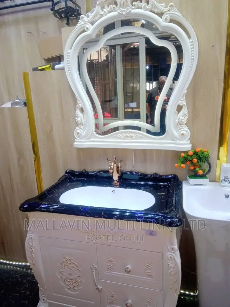 80cm Cabinet Basin Set And Led Mirrors