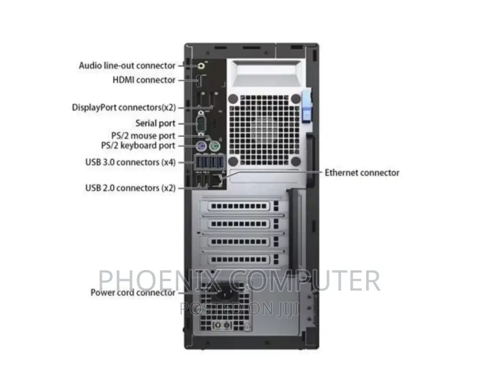 Desktop Computer Dell OptiPlex 7040 16GB Intel Core I7 HDD+SSD 512GB