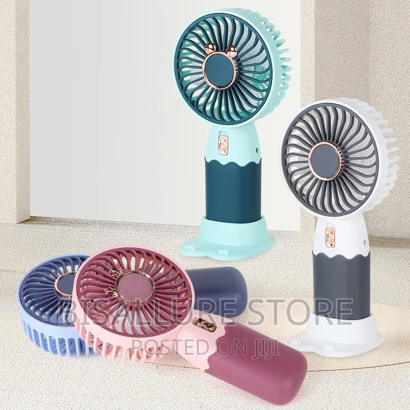 Dual Coloured Mini Hand Fan