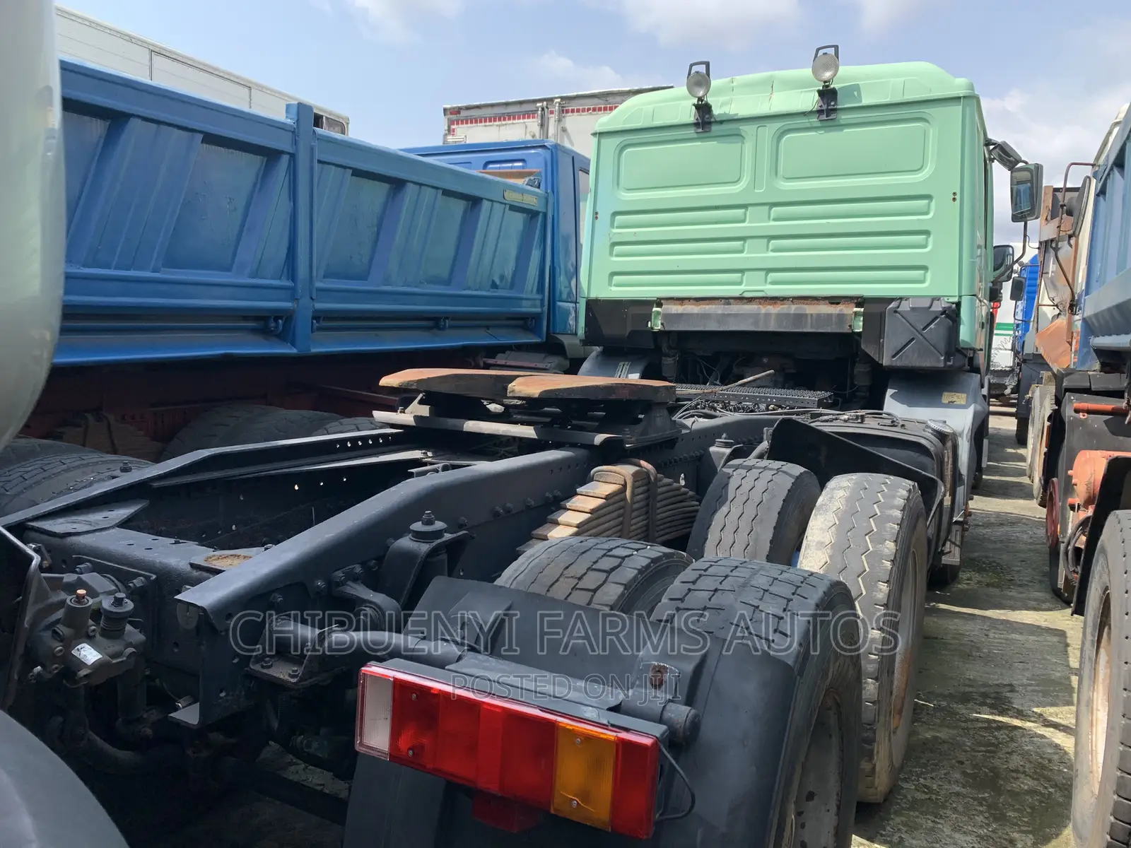Man DIESEL Trailer-Head (10 Tyres)