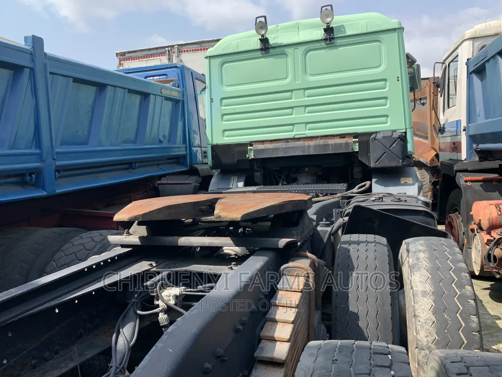 Man DIESEL Trailer-Head (10 Tyres)
