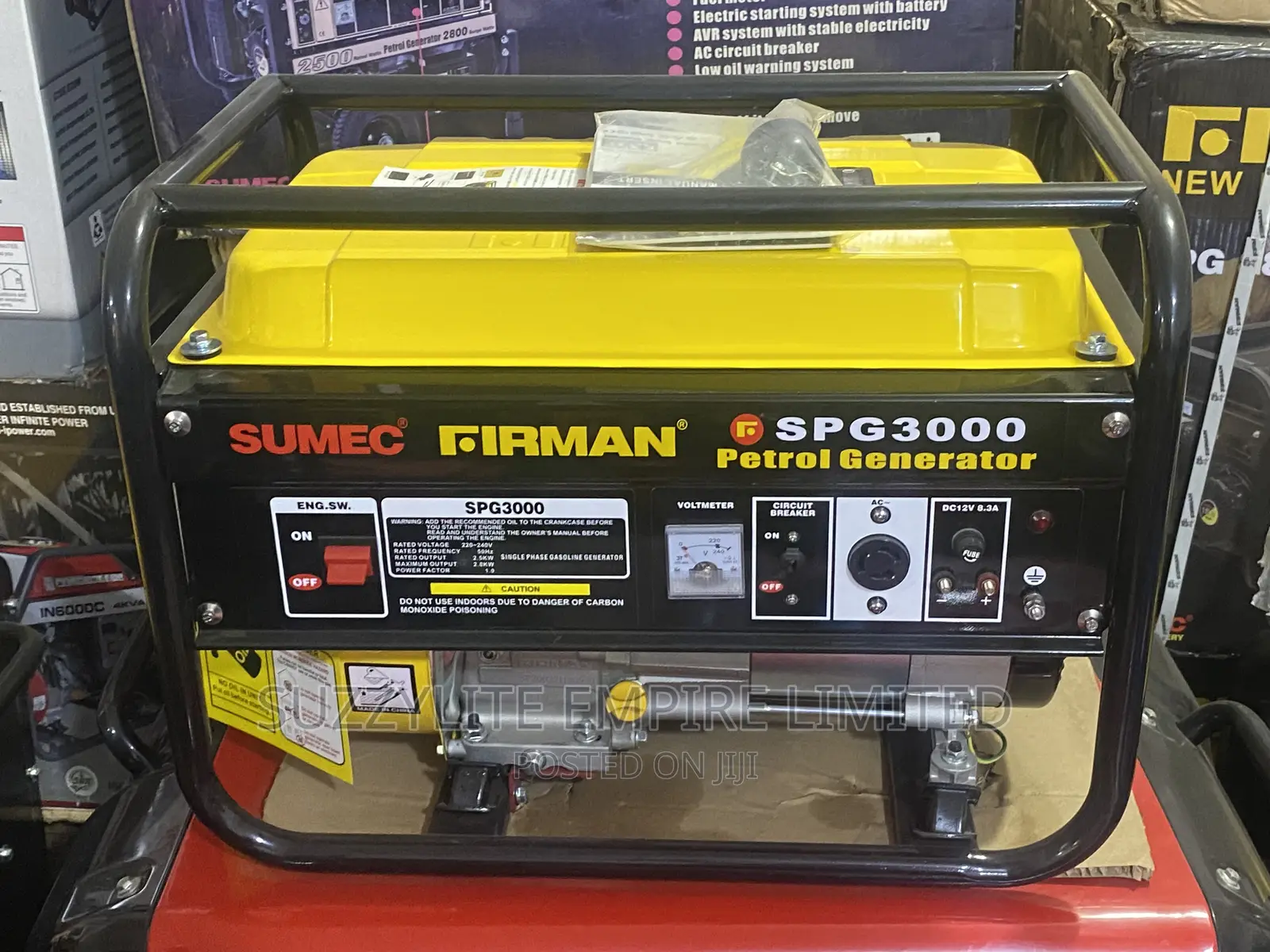 Sumec Firman Manual 2.5kva