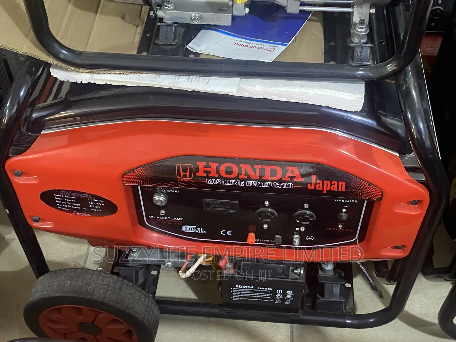 Honda Japan 10kva Petrol Generator 100% Copper Coil