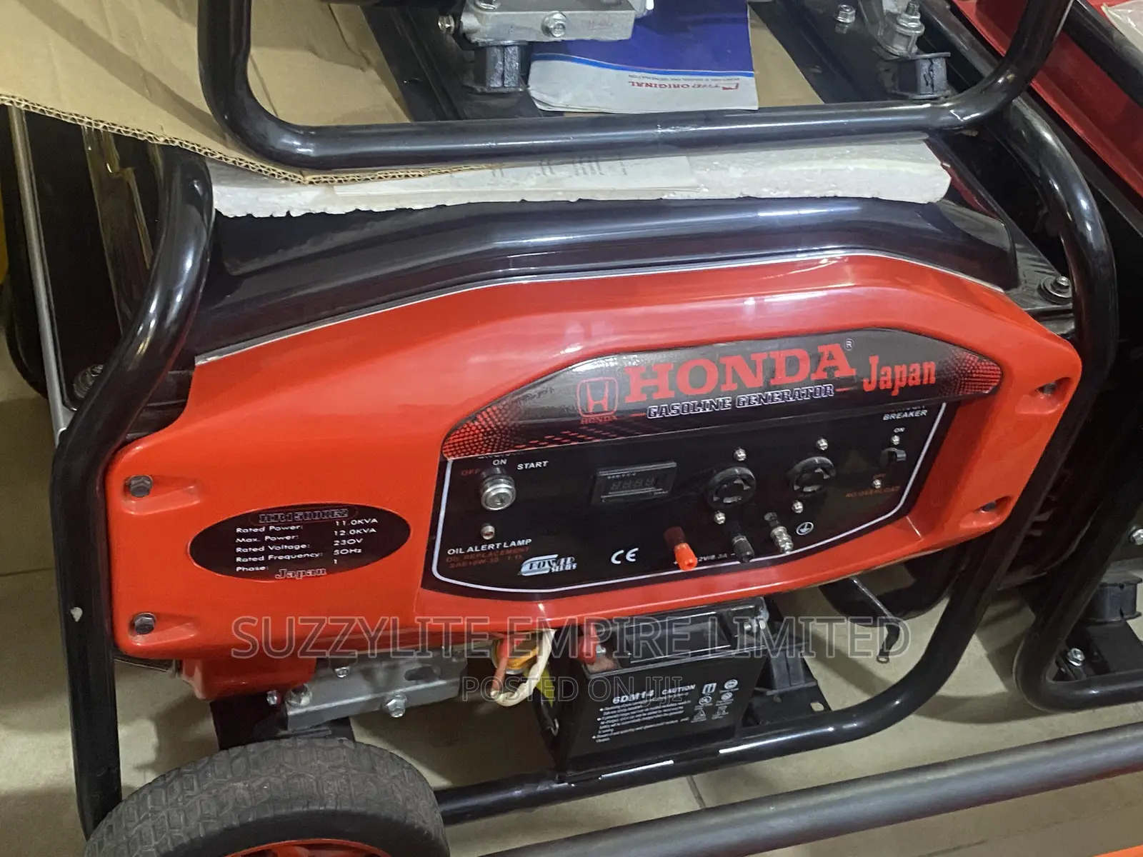 Honda Japan 10kva Petrol Generator 100% Copper Coil