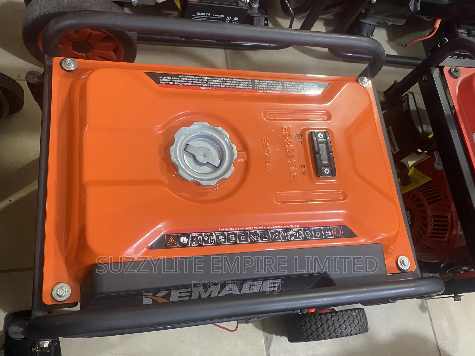 Kemage Generator Rugged Line 4.5kva With Remote