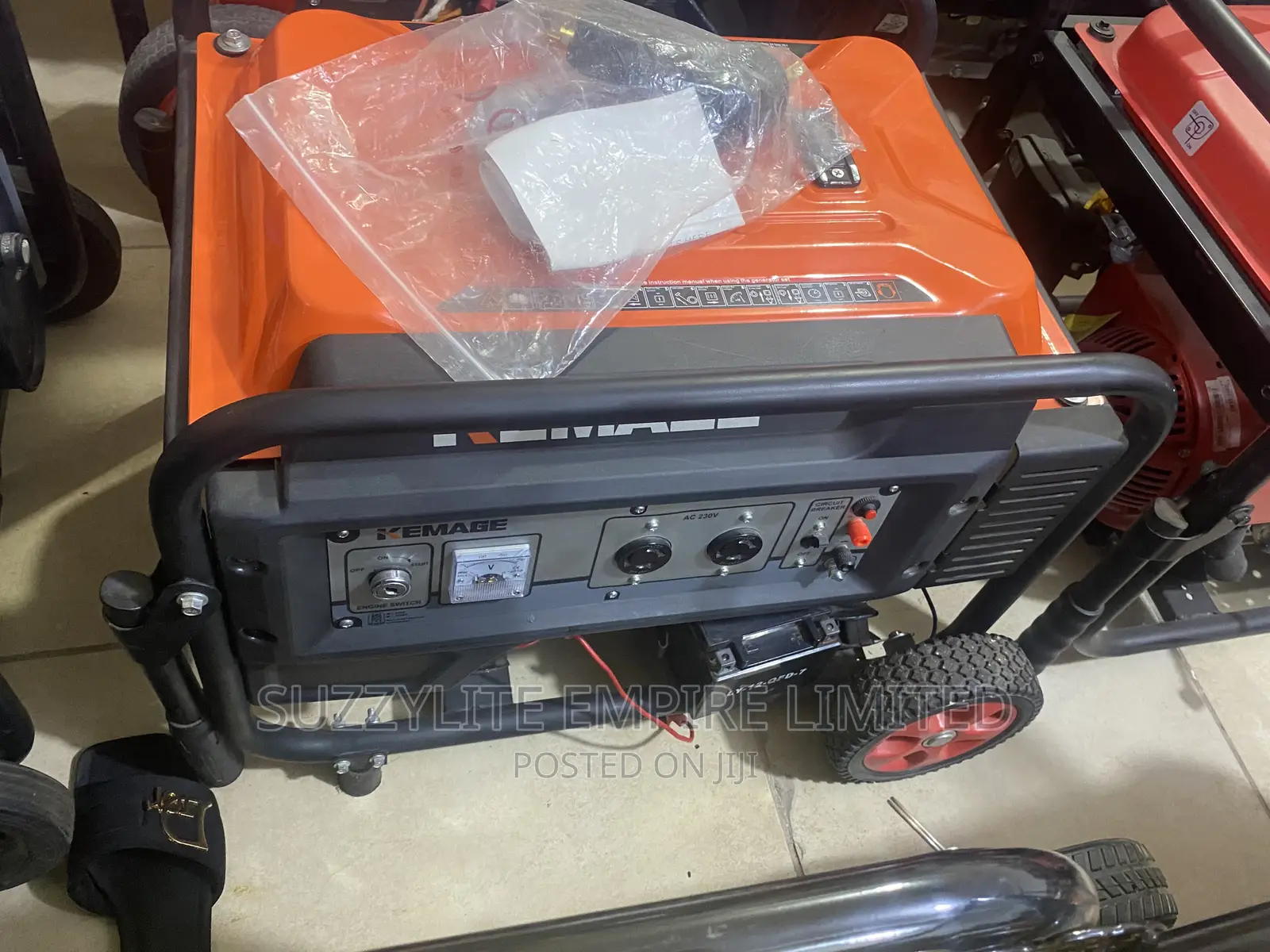 Kemage Generator Rugged Line 4.5kva With Remote