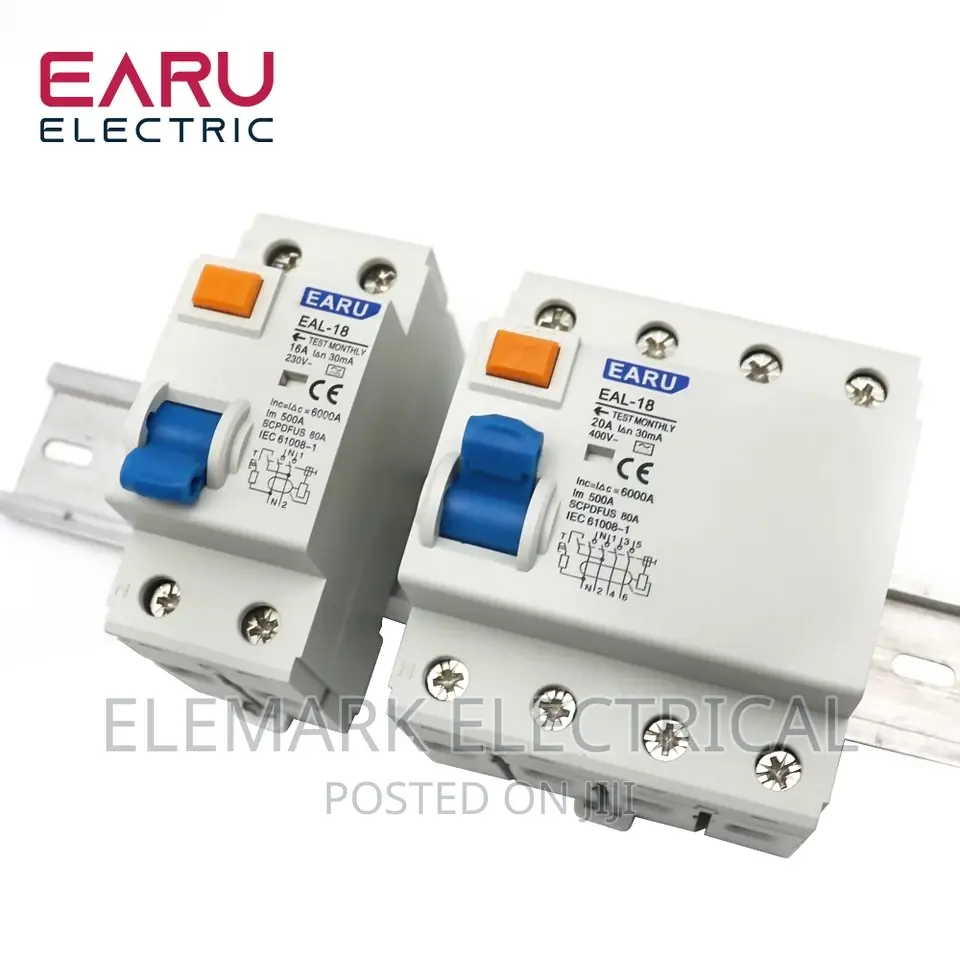 2p/4p 30/100/300ma ELCB Current Circuit Breaker