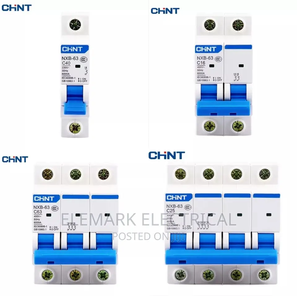 Min Circuit Breaker NXB 63-125a 3p, 4p,2p
