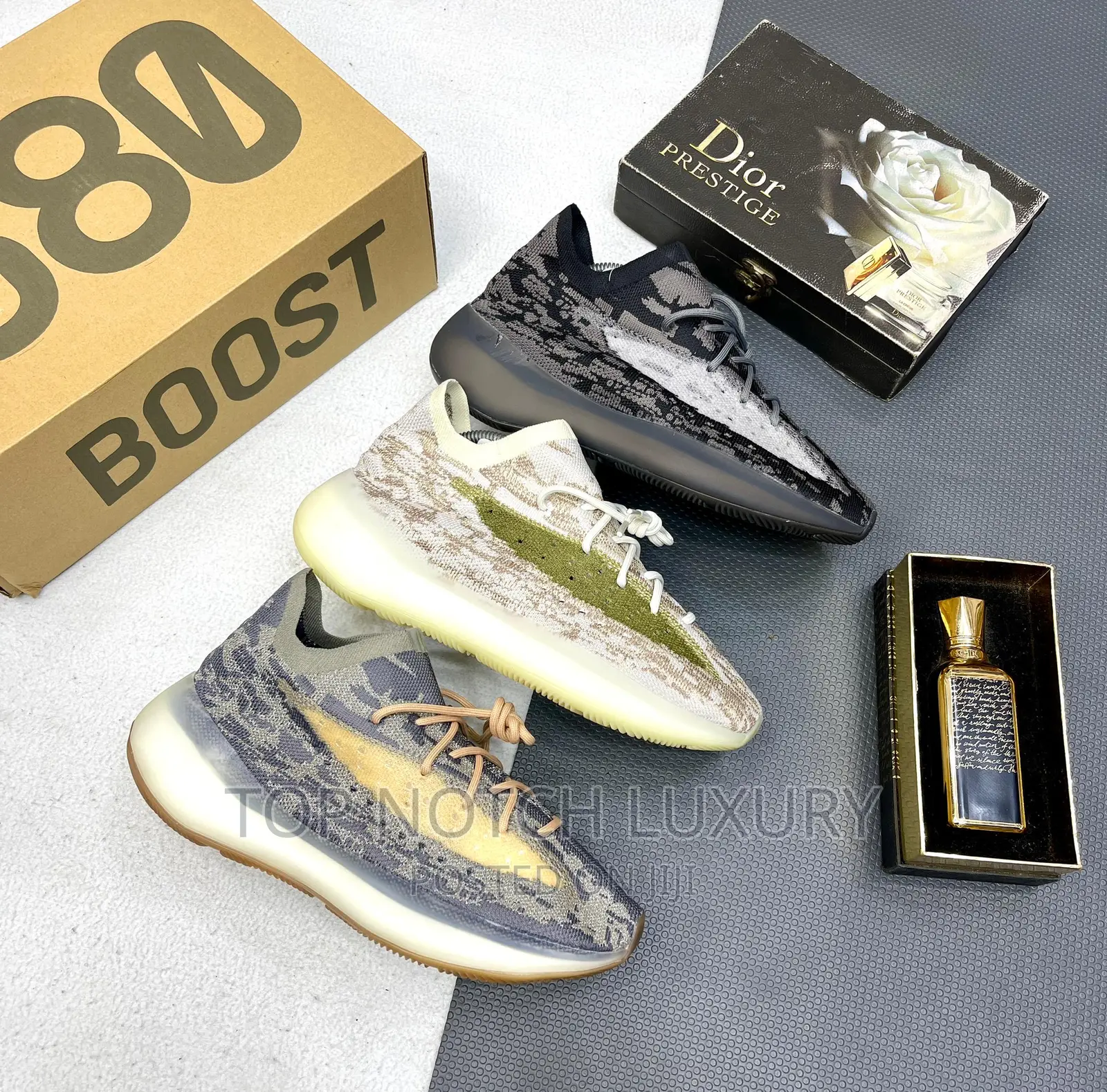 Original Adidas Yeezy 380 Boost’ Stone Salt Men Women