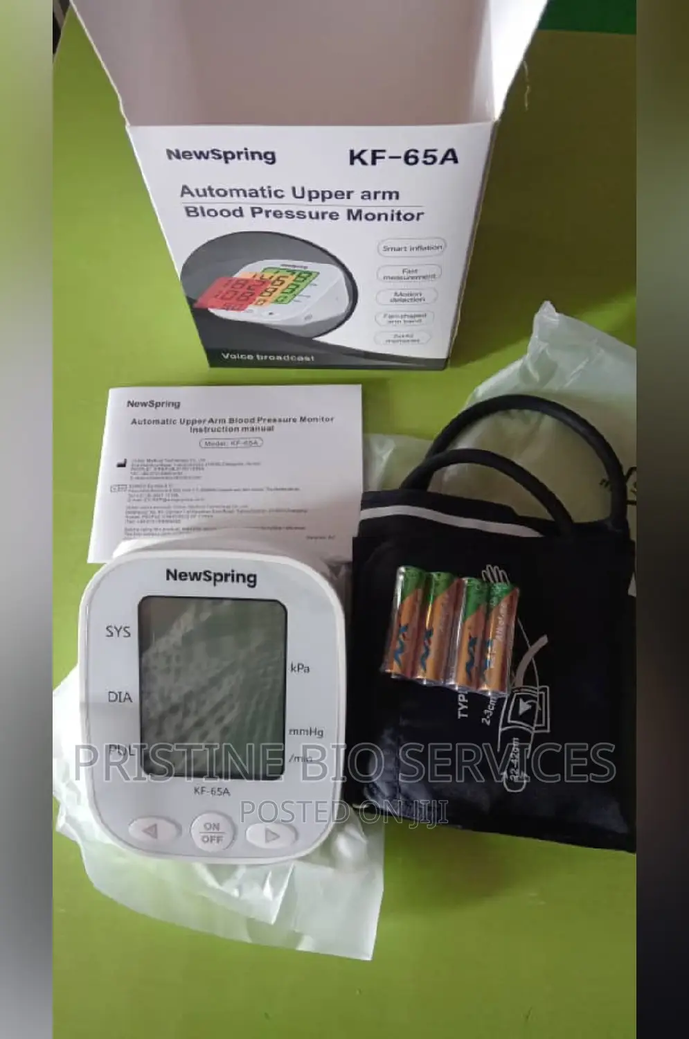New Spring Kf-65a Digital Bp Monitor Blood Pressure Monitor