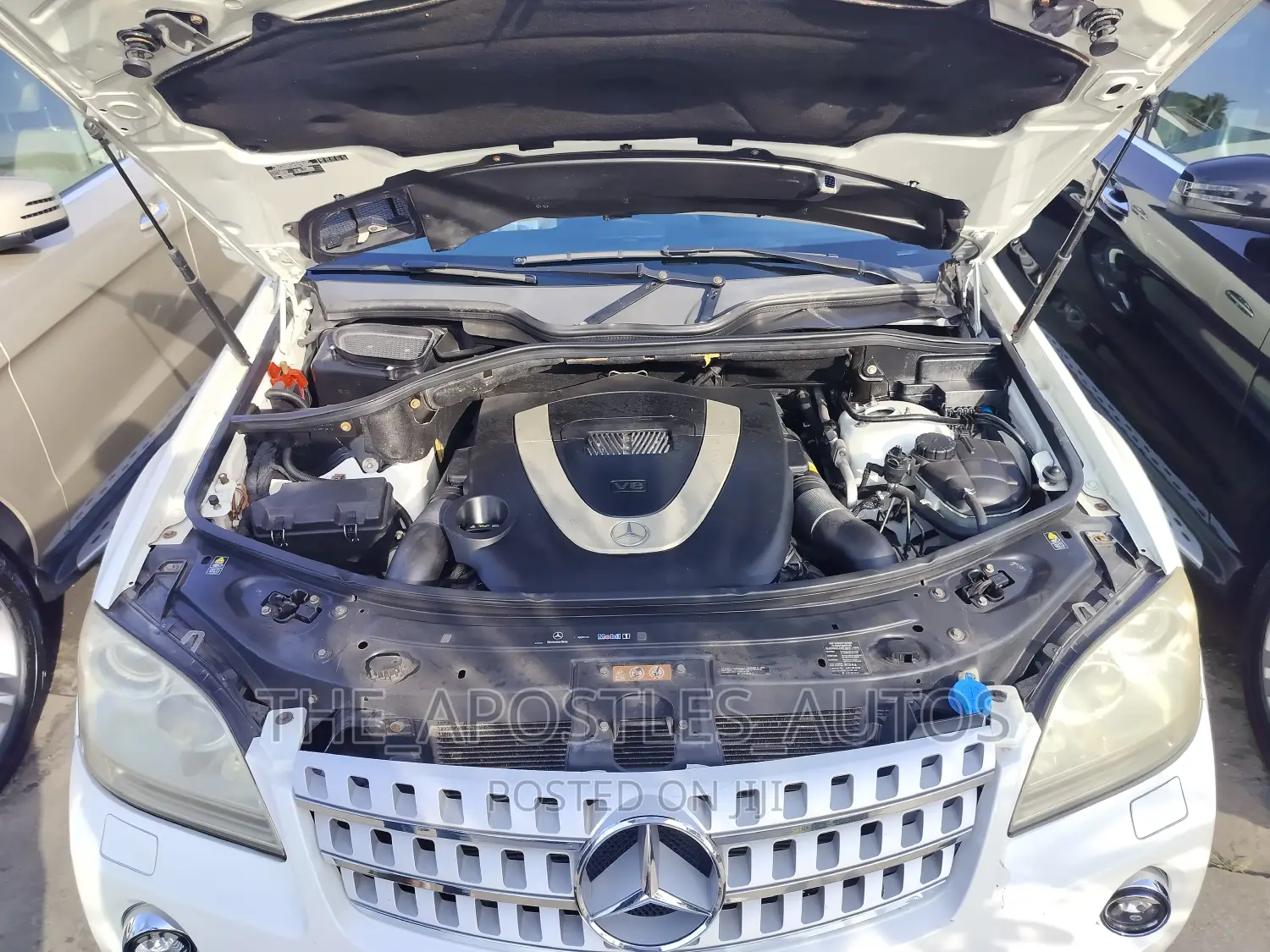 Mercedes-Benz M Class ML 550 4Matic 2008 White