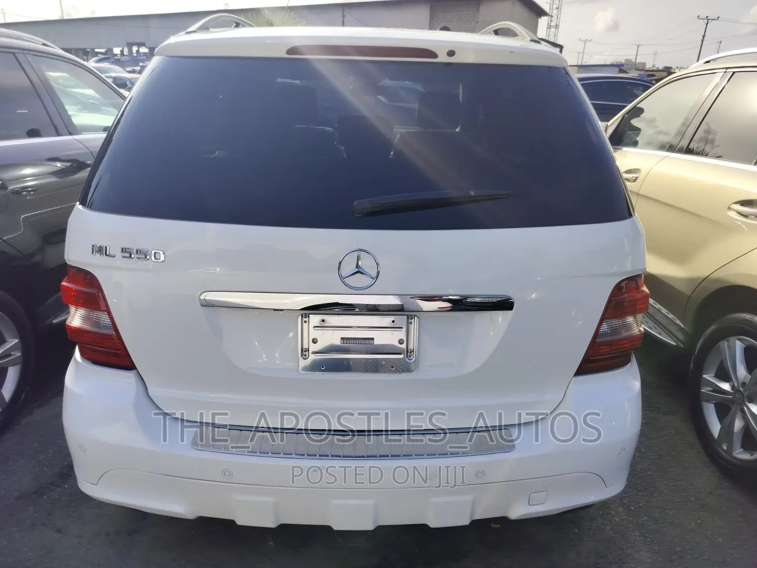 Mercedes-Benz M Class ML 550 4Matic 2008 White