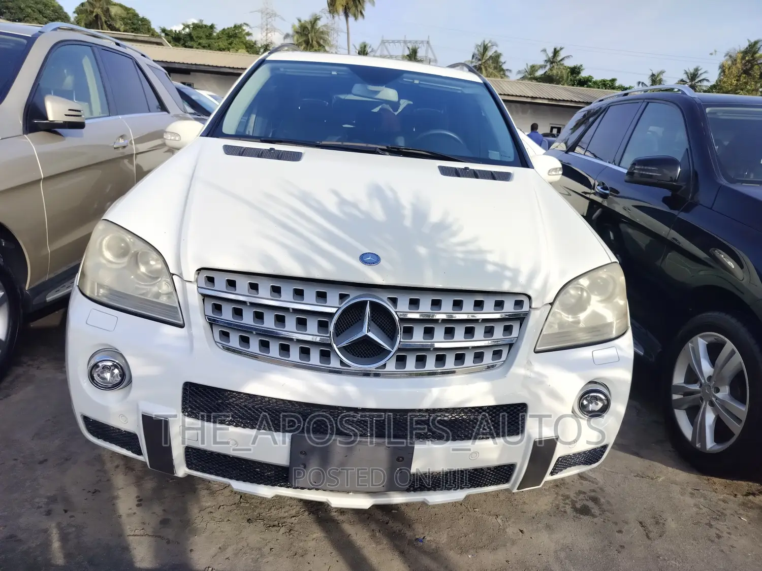 Mercedes-Benz M Class ML 550 4Matic 2008 White
