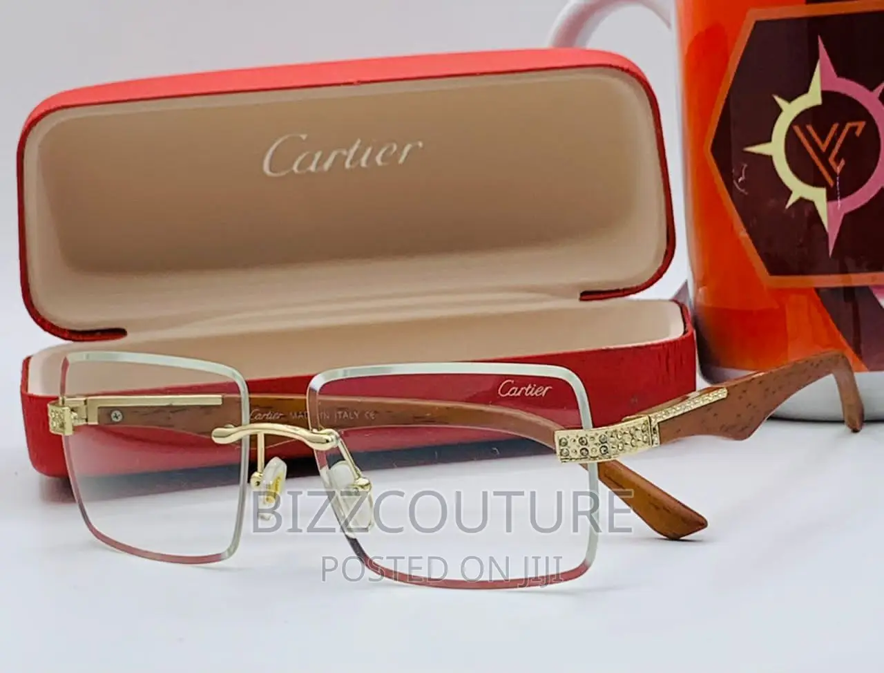Original CARTIER Eyewear Glasses Available in Store
