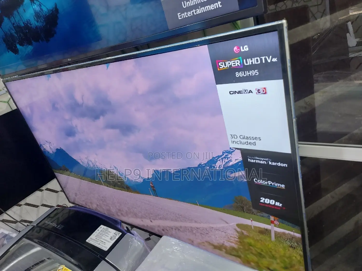 Massive 86’’ LG Suhd HDR Smart TV With Ai Ra