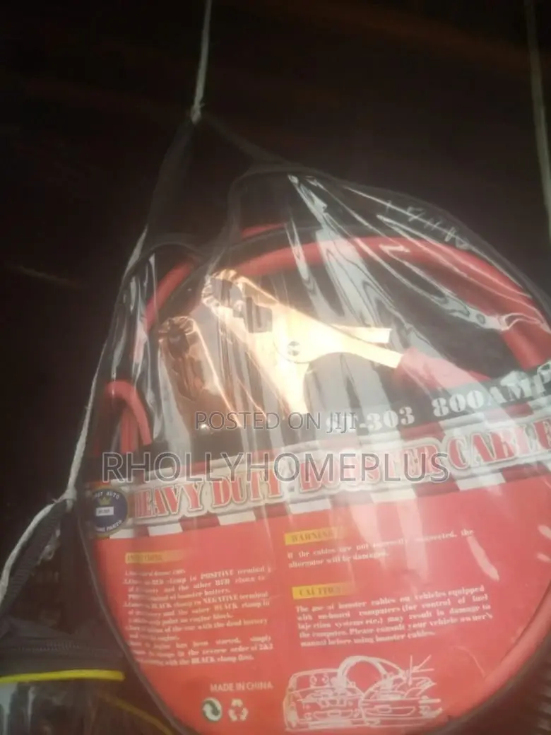 Jump Start Battery Booster Cable - 800amps